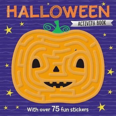 Book cover for Maze Activity Books Halloween