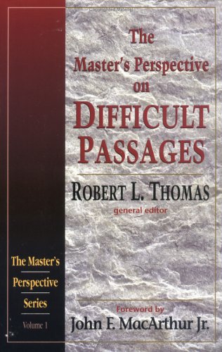 Cover of The Master's Perspective on Difficult Passages