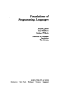 Book cover for Foundations of Programming Languages