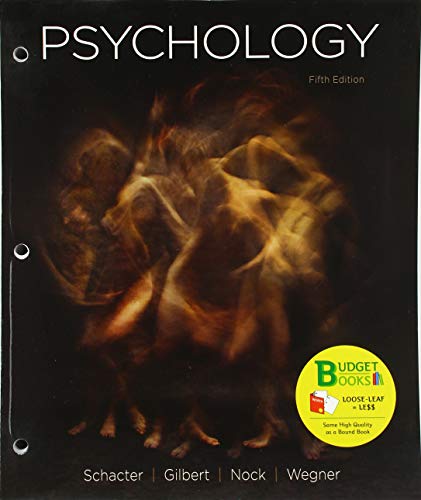 Book cover for Loose-Leaf Version for Psychology