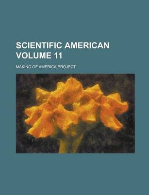 Book cover for Scientific American Volume 11