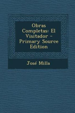 Cover of Obras Completas