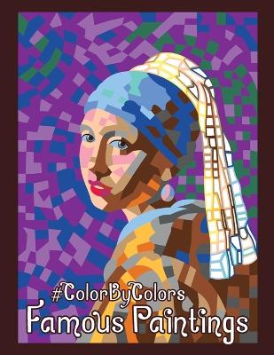 Book cover for Famous Paintings #ColorByColor