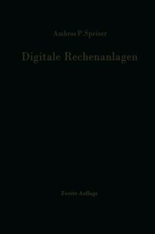 Cover of Digitale Rechenanlagen