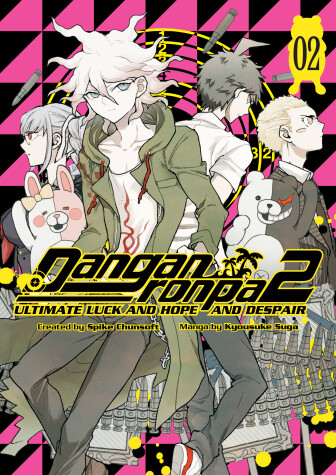 Book cover for Danganronpa 2: Ultimate Luck and Hope and Despair Volume 2