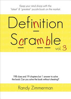 Book cover for Definition Scramble, Volume 3