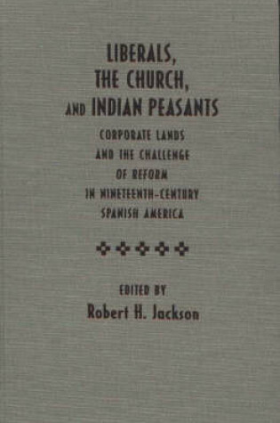 Cover of Liberals, the Church, and Indian Peasants