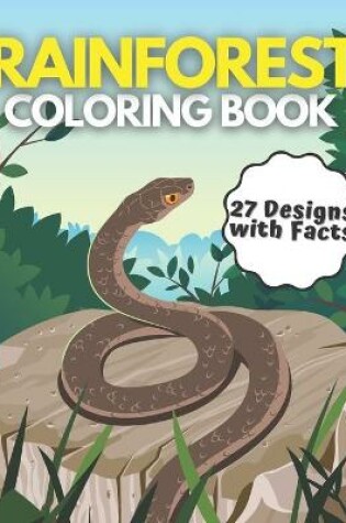 Cover of Rainforest Coloring Book