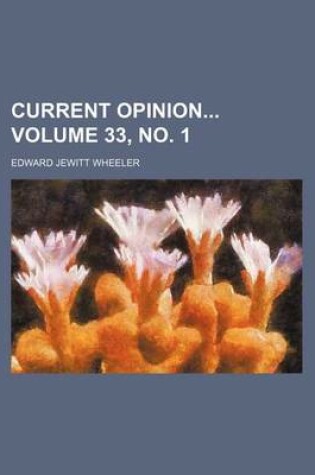 Cover of Current Opinion Volume 33, No. 1