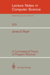 Book cover for A Connotational Theory of Program Structure