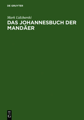 Book cover for Das Johannesbuch der Mandaer