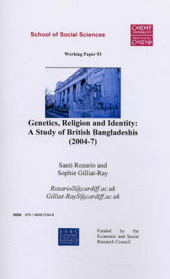 Cover of Genetics, Religion and Identity