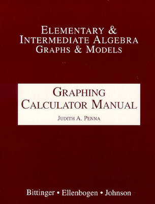 Book cover for Graphing Calculator Manual