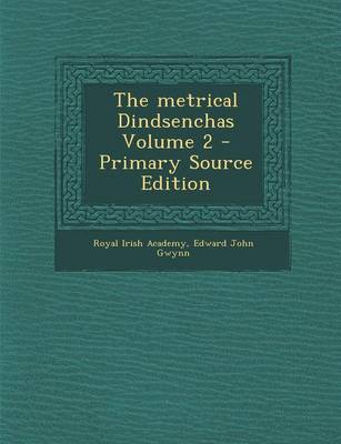 Book cover for The Metrical Dindsenchas Volume 2 - Primary Source Edition