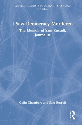 Book cover for I Saw Democracy Murdered