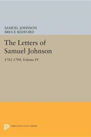 Cover of The Letters of Samuel Johnson, Volume IV