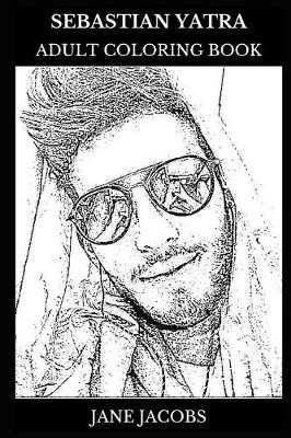 Cover of Sebastian Yatra Adult Coloring Book