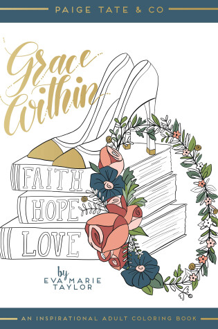 Cover of Grace Within: An Inspirational Adult Coloring Book