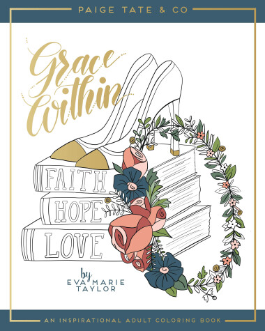 Book cover for Grace Within: An Inspirational Adult Coloring Book