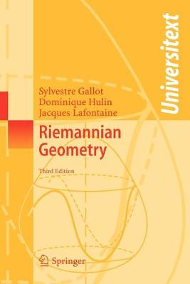 Book cover for Riemannian Geometry