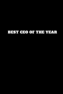 Book cover for Best CEO of the Year