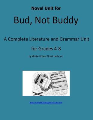 Book cover for Novel Unit for Bud, Not Buddy