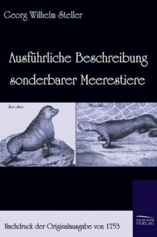 Cover of Ausführliche Beschreibung sonderbarer Meerestiere (1753)