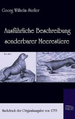 Book cover for Ausführliche Beschreibung sonderbarer Meerestiere (1753)