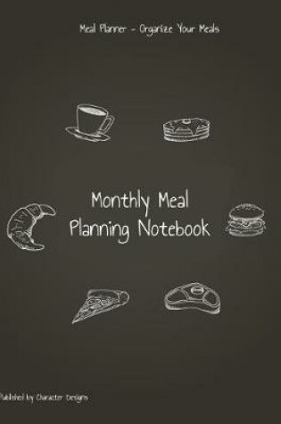 Cover of Monthly Meal Planning Notebook