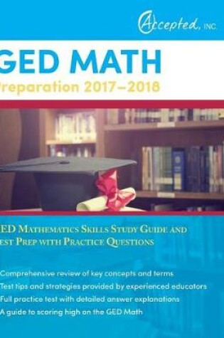 Cover of GED Math Preparation 2017-2018