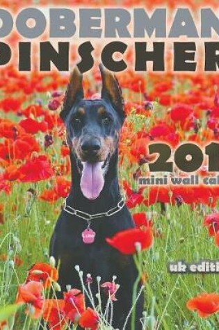 Cover of Doberman Pinscher 2019 Mini Wall Calendar (UK Edition)