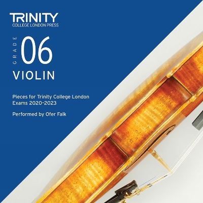 Book cover for Trinity College London Violin Exam Pieces 2020-2023: Grade 6 CD