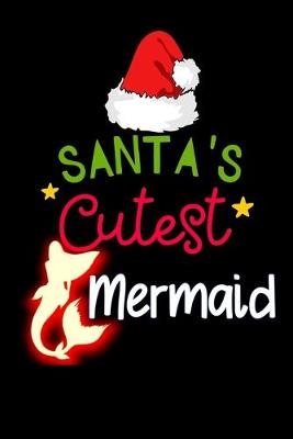 Book cover for santa's cutest Mermaid