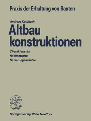 Book cover for Altbaukonstruktionen