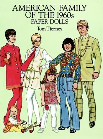 Book cover for American Family of the 1960s Paper Dolls in Full Colour