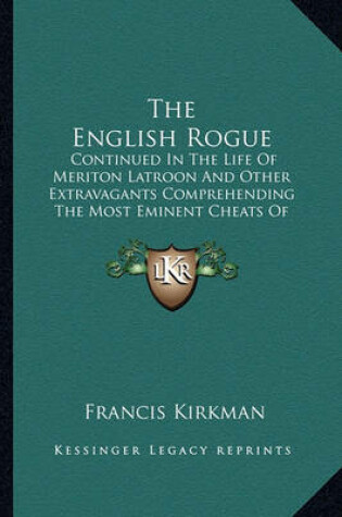 Cover of The English Rogue the English Rogue