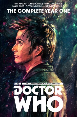 Book cover for Doctor Who: The Tenth Doctor Complete Year One