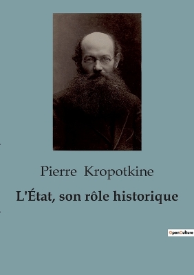 Book cover for L'État, son rôle historique