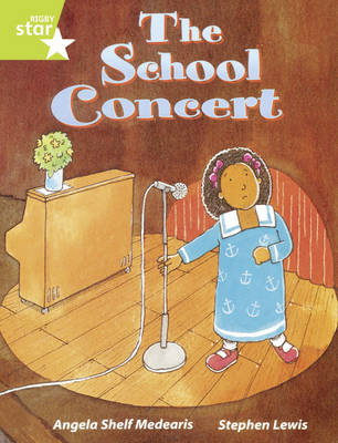 Book cover for Rigby Star Guided Lime Level: The School Concert (6 Pack) Framework Edition