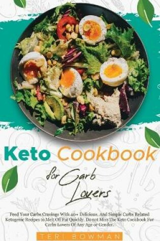 Cover of Keto Cookbook For Carb Lovers