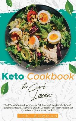 Book cover for Keto Cookbook For Carb Lovers