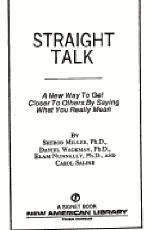 Cover of Straight Talk