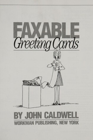 Cover of Faxable Greeting Cards - For the Office