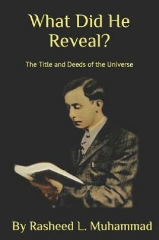 Cover of What Did He Reveal?