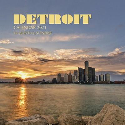 Book cover for Detroit Calendar 2021