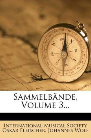 Cover of Sammelbande, Volume 3...