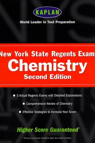 Cover of NY Regents Exam Chemistry 2nd Ed