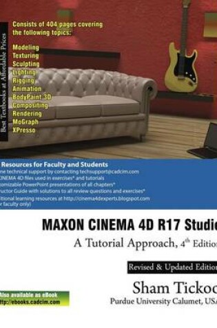 Cover of MAXON CINEMA 4D R17 Studio