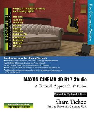 Book cover for MAXON CINEMA 4D R17 Studio