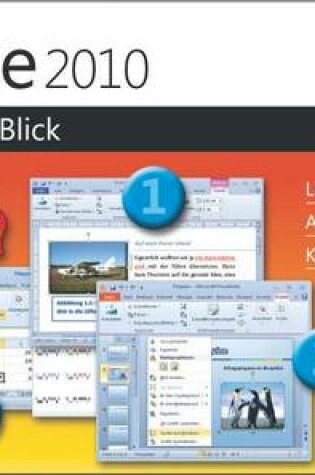 Cover of Microsoft Office 2010 - Auf Einen Blick